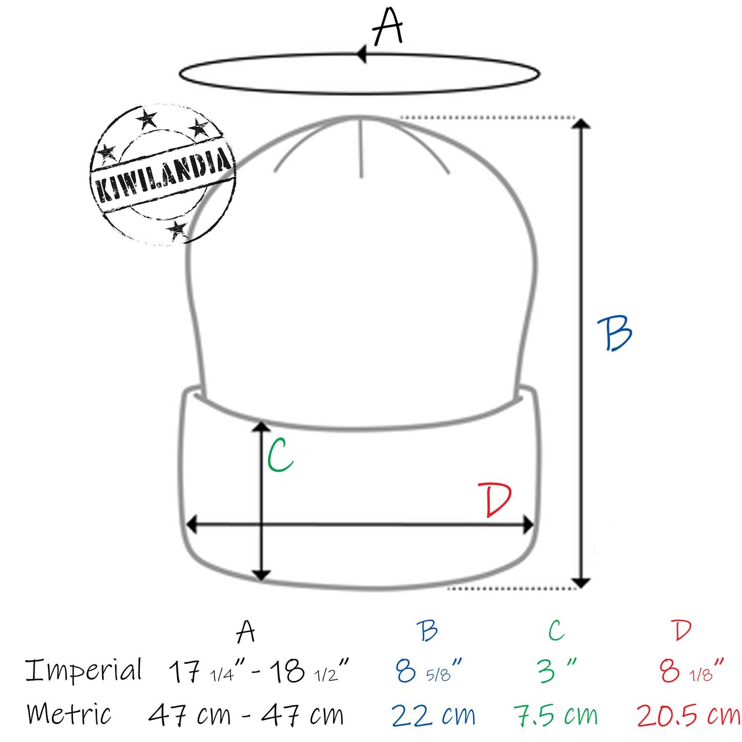 SILVER FERN Embroidered Beanie