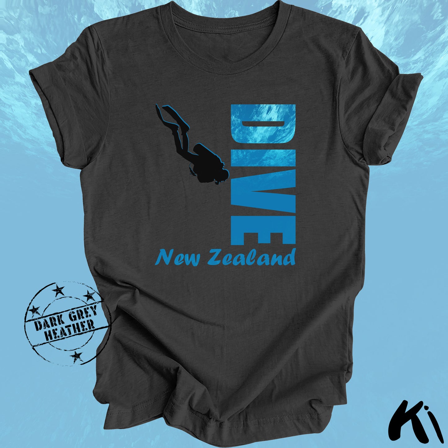New Zealand SCUBA DIVING Shirt (Dark Colours)