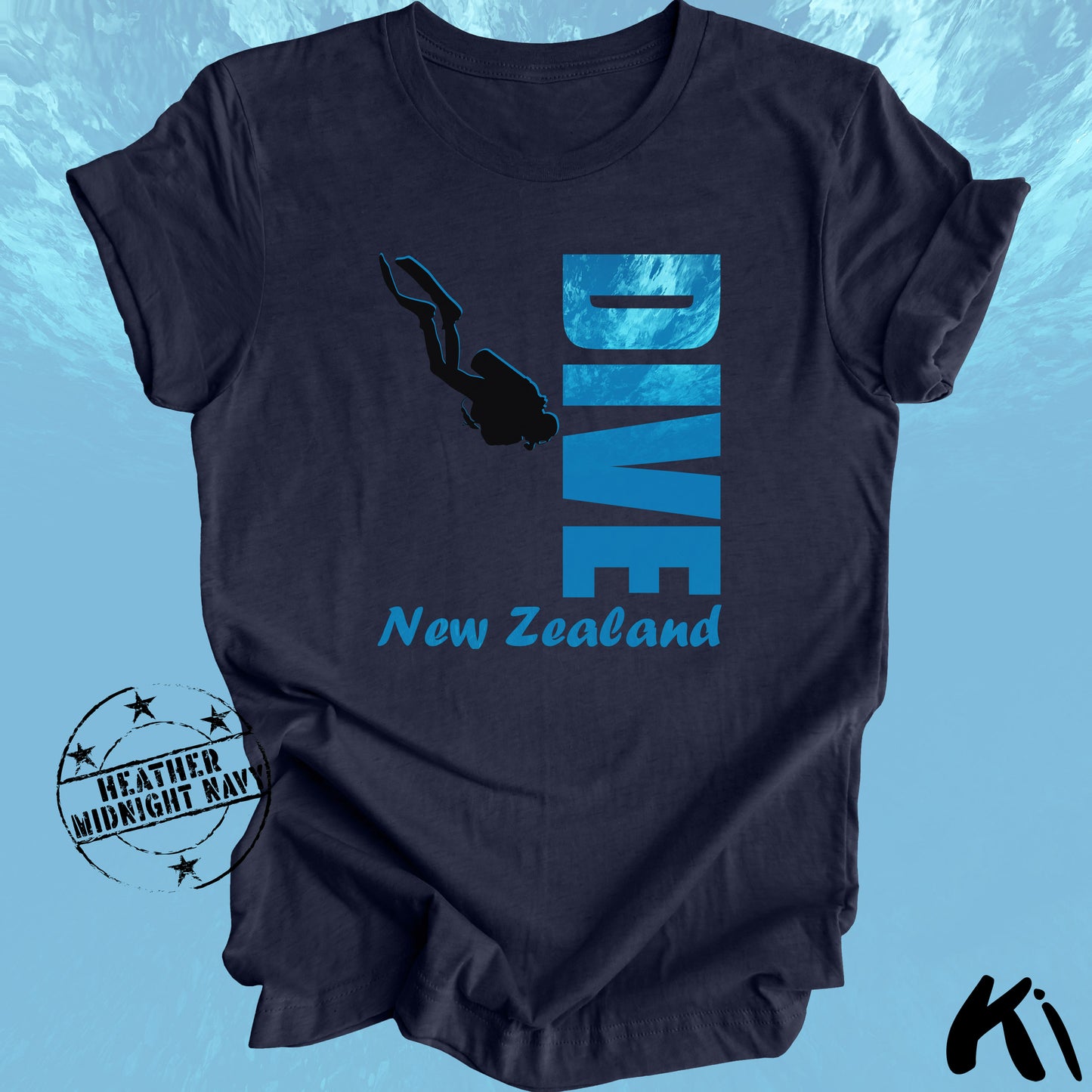New Zealand SCUBA DIVING Shirt (Dark Colours)
