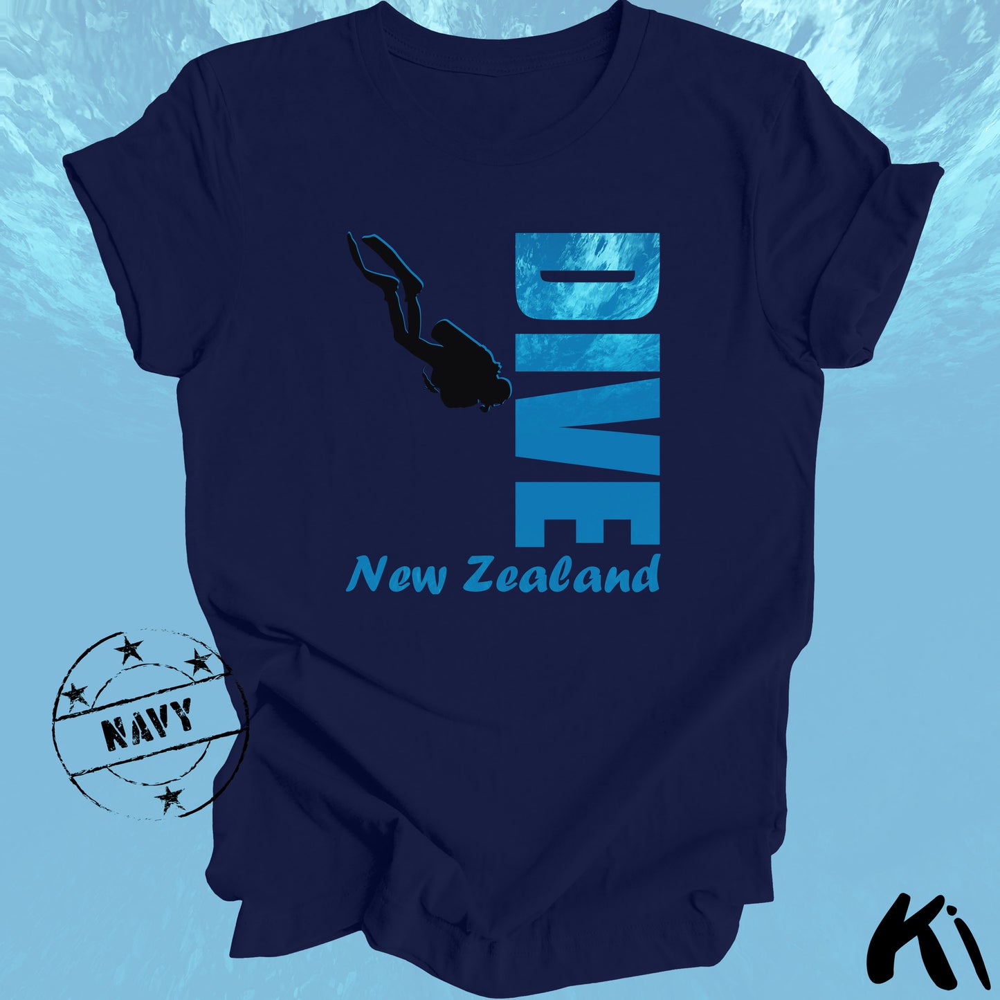 New Zealand SCUBA DIVING Shirt (Dark Colours)