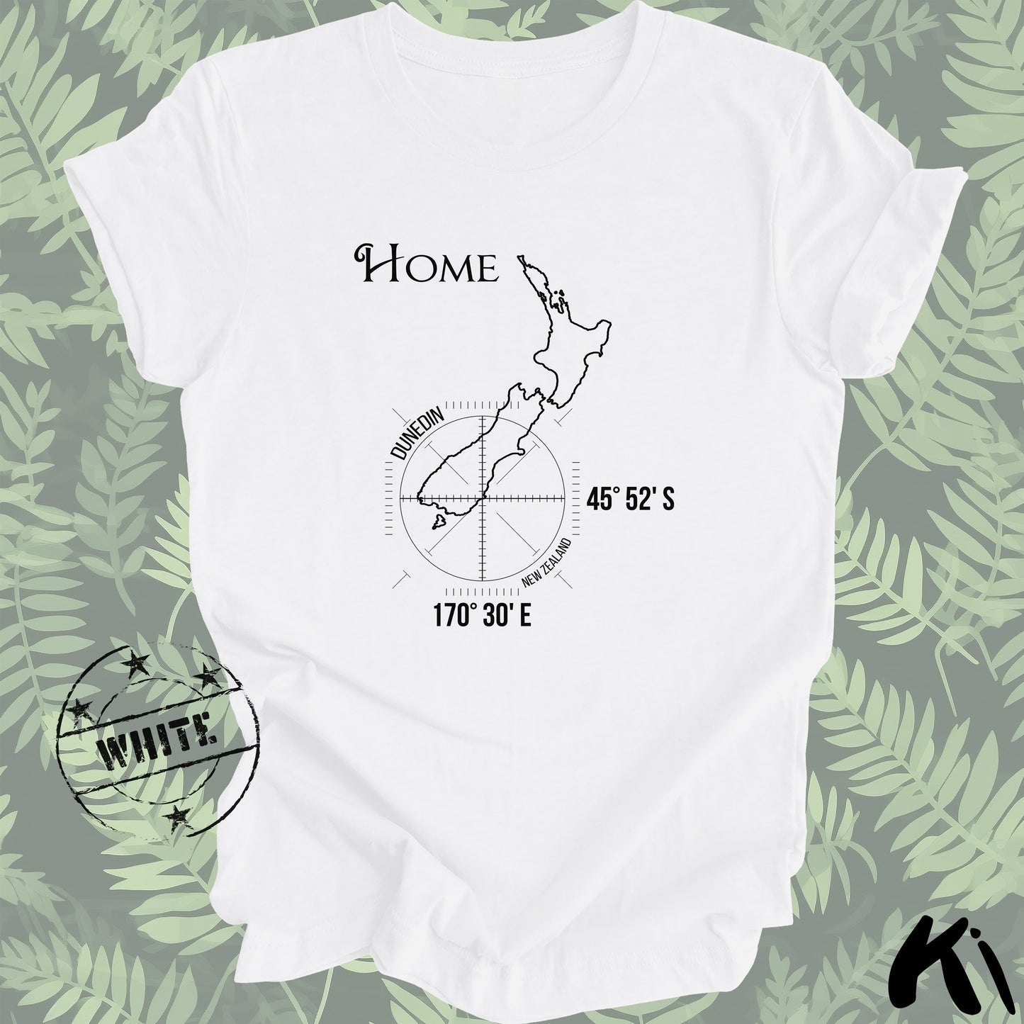 DUNEDIN New Zealand Home Co-ordinates Shirt