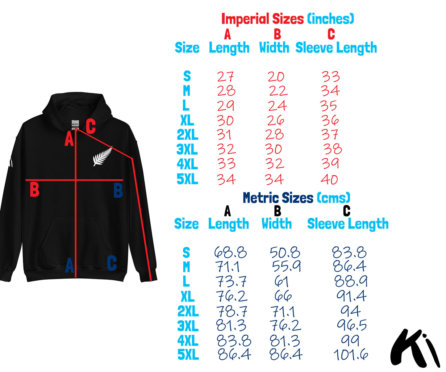 SILVER FERN Minimalist Hooded Sweatshirt