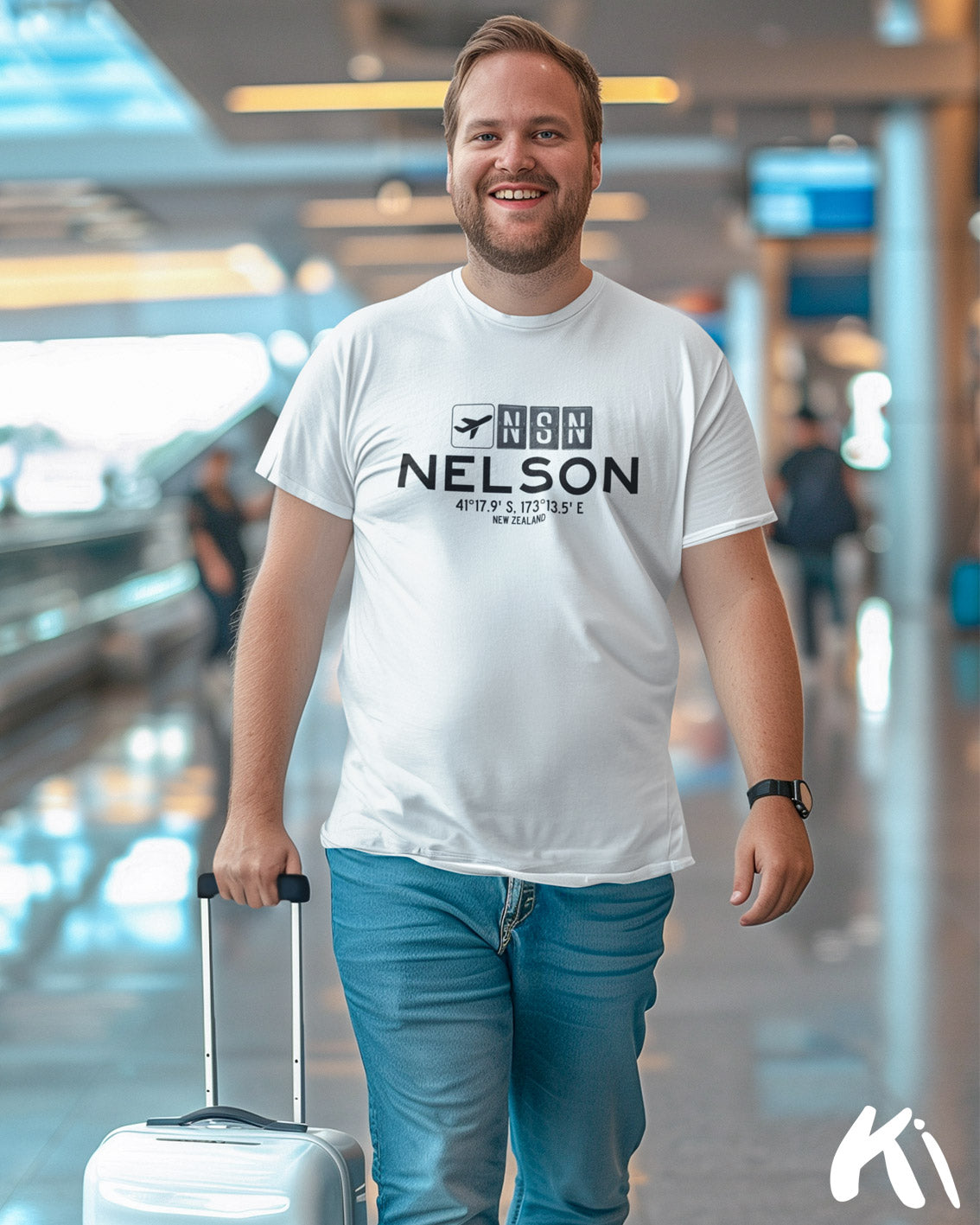 NELSON Airport Code Shirt