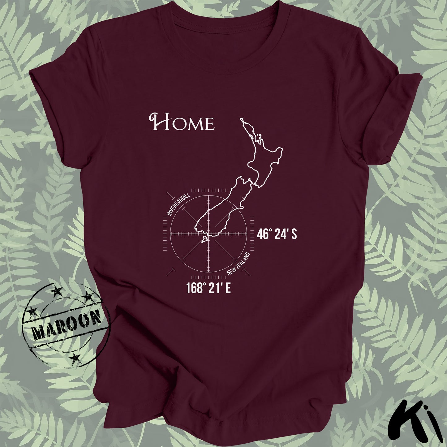 INVERCARGILL New Zealand Home Co-ords Shirt