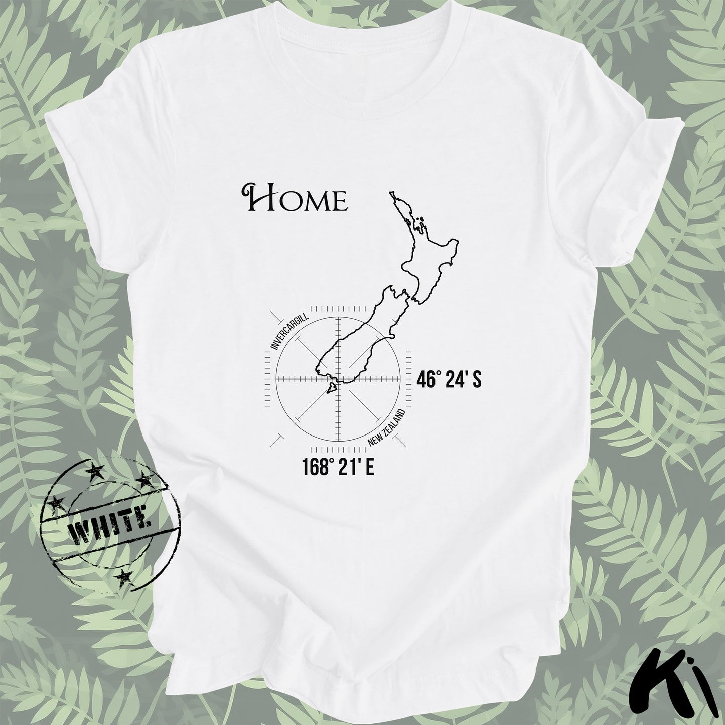 INVERCARGILL New Zealand Home Co-ords Shirt