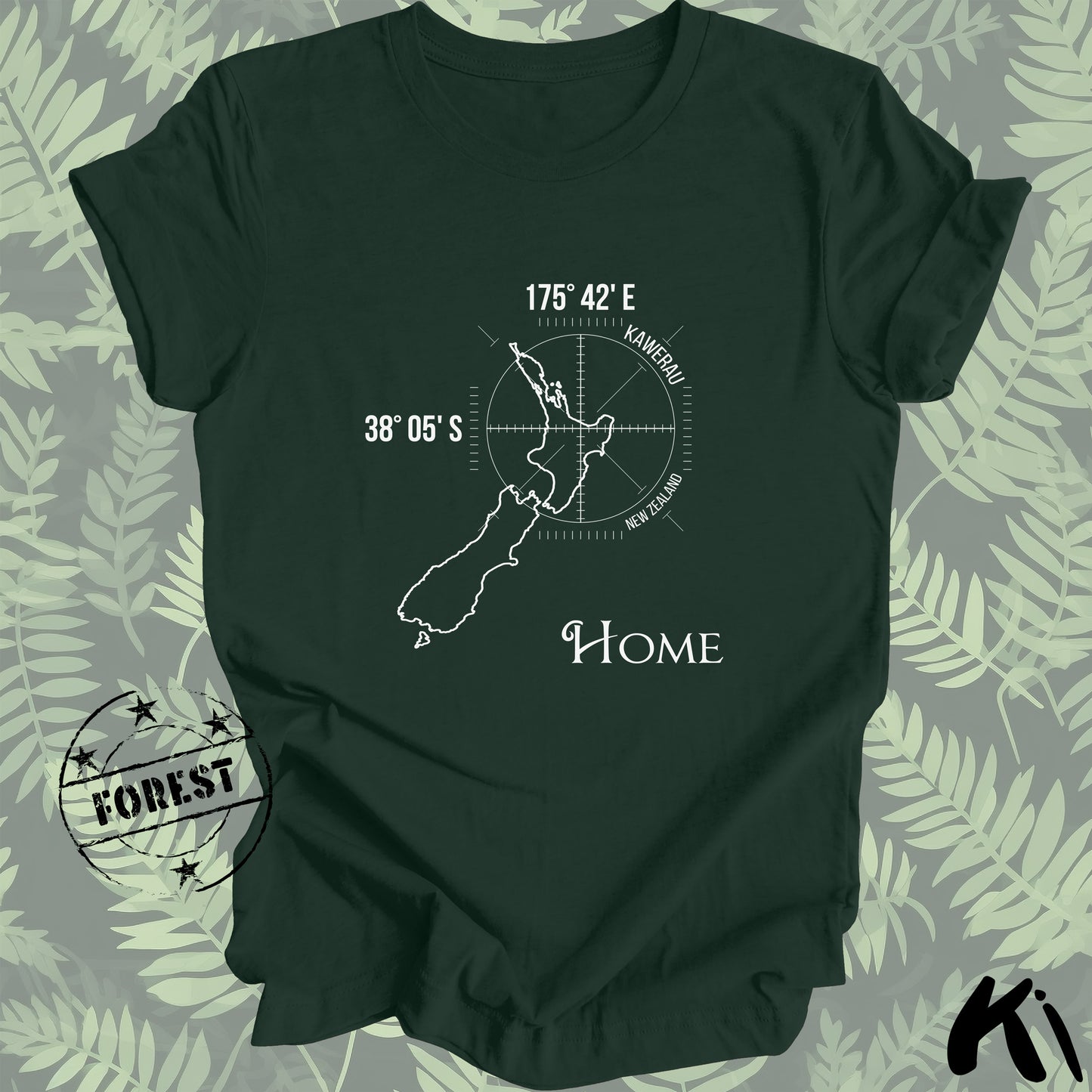 KAWERAU New Zealand Home Co-ords Shirt
