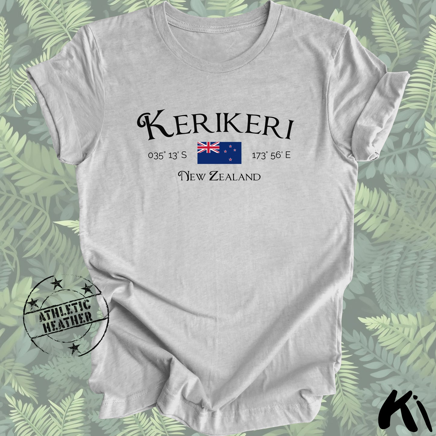 KERIKERI New Zealand Home Co-ordinates Shirt