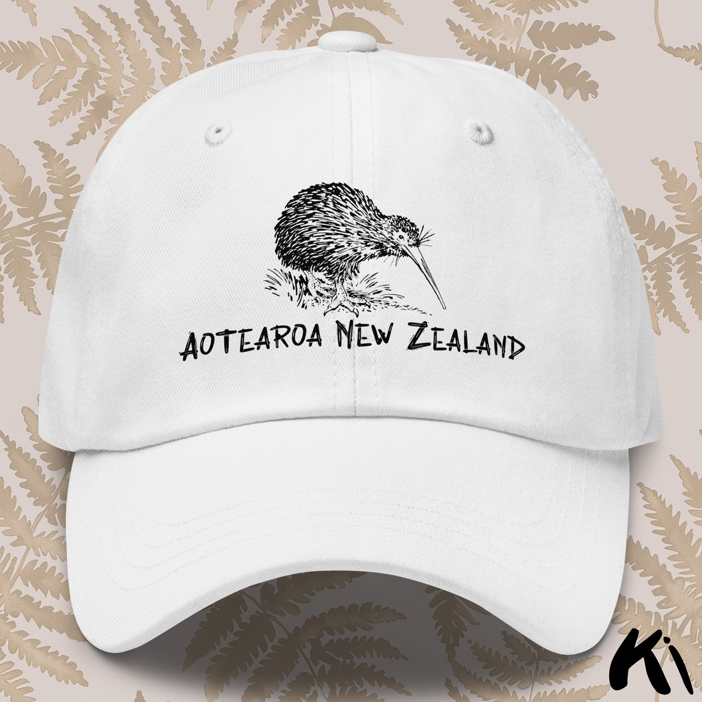 Aotearoa New Zealand KIWI Printed Dad Hat