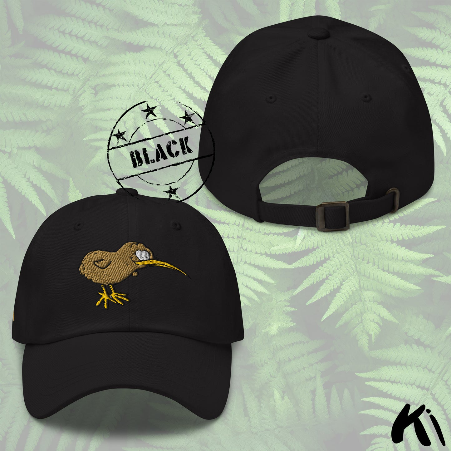 KIWI BIRD Embroidered Dad Hat