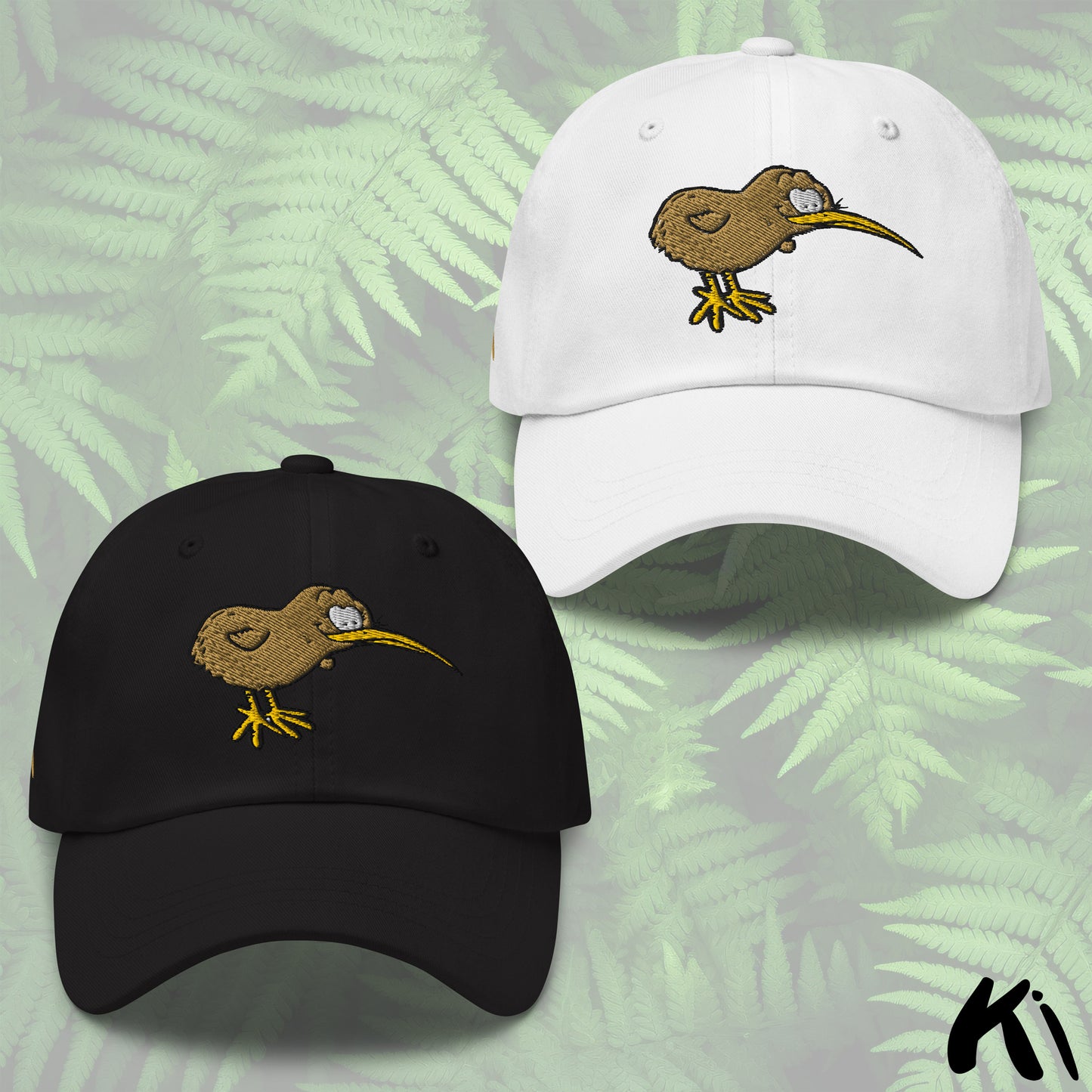 KIWI BIRD Embroidered Dad Hat