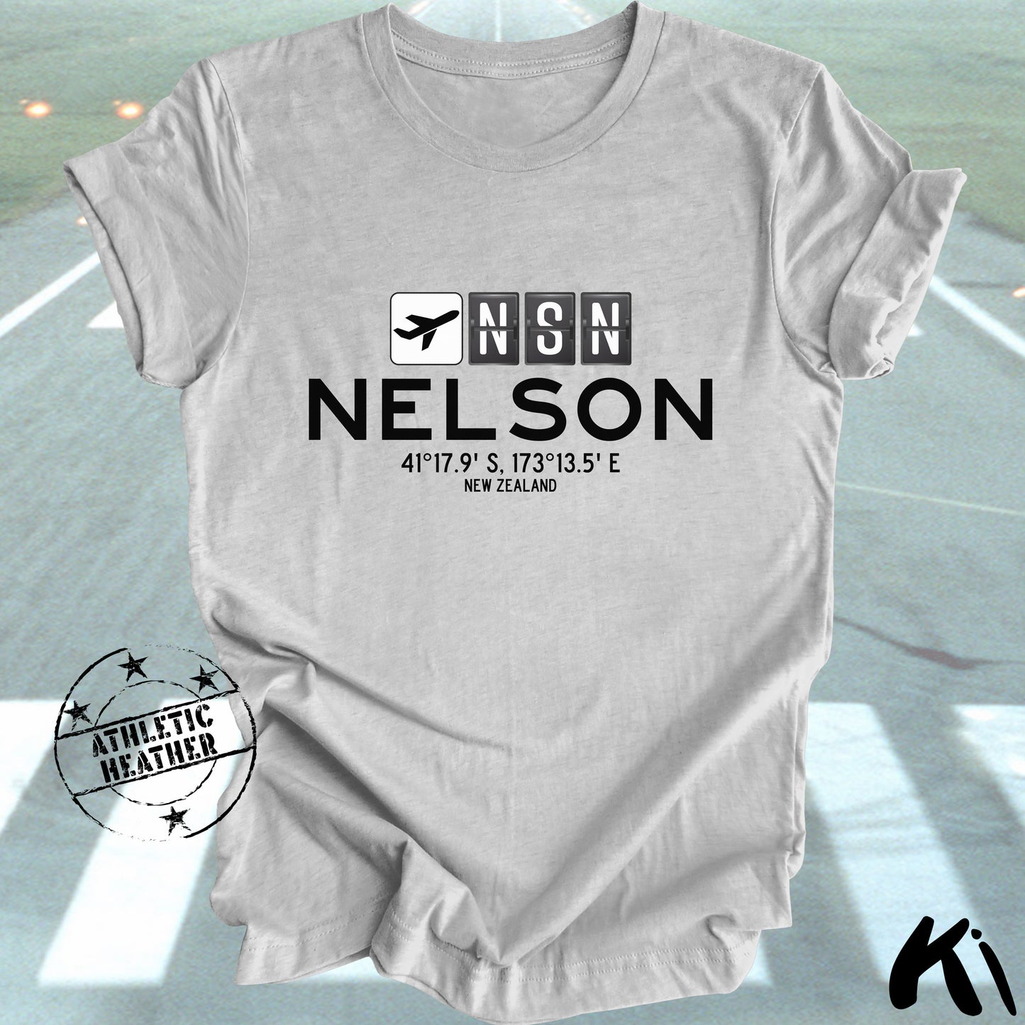 NELSON Airport Code Shirt