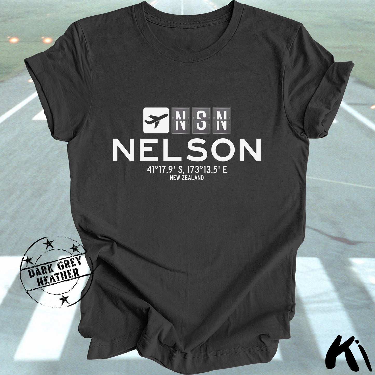 NELSON Airport Code Shirt