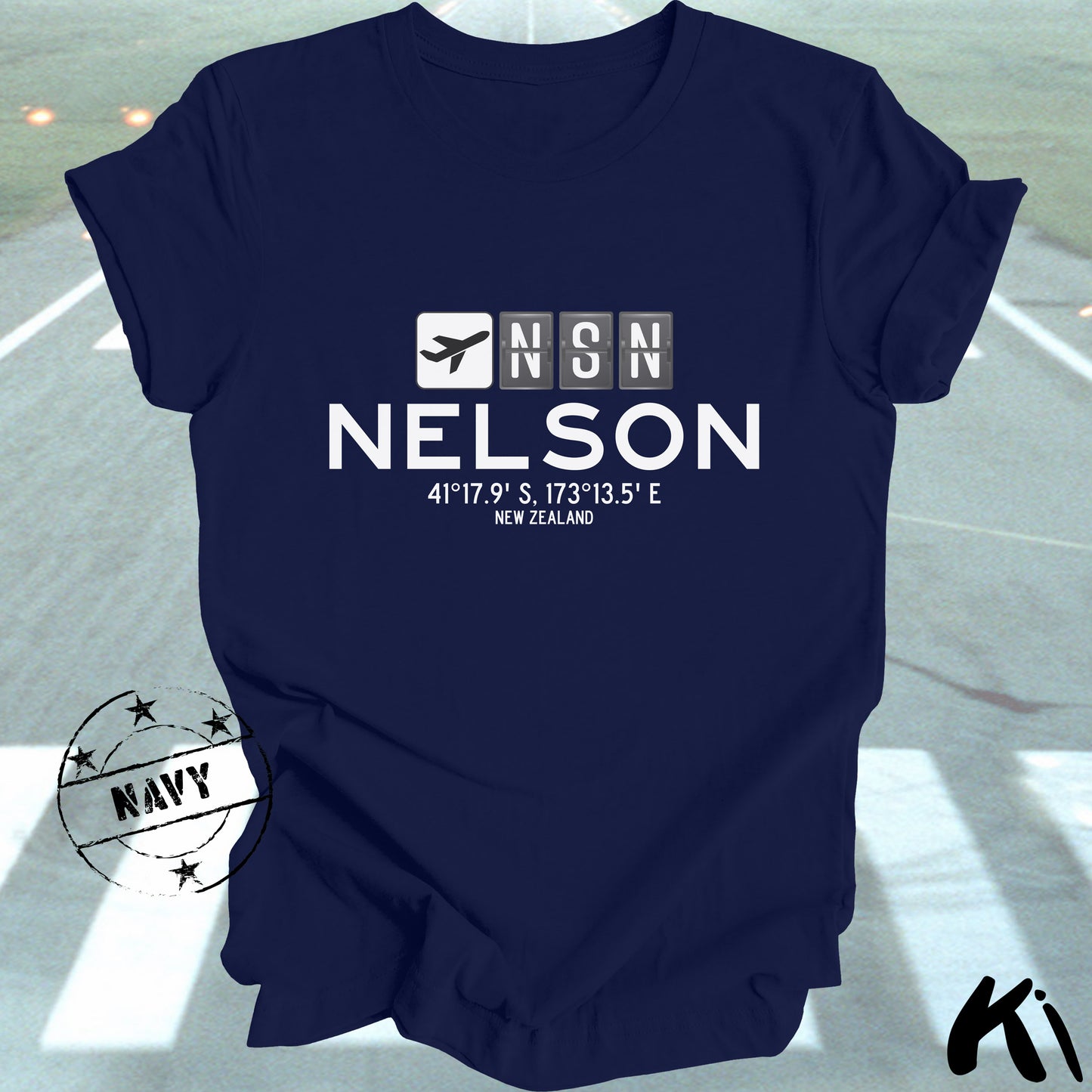 NELSON Airport Code Shirt