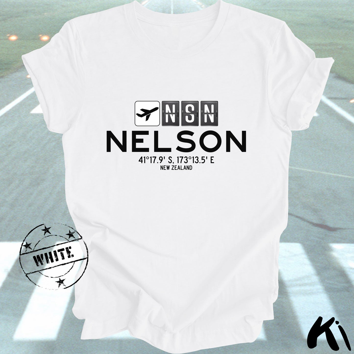 NELSON Airport Code Shirt