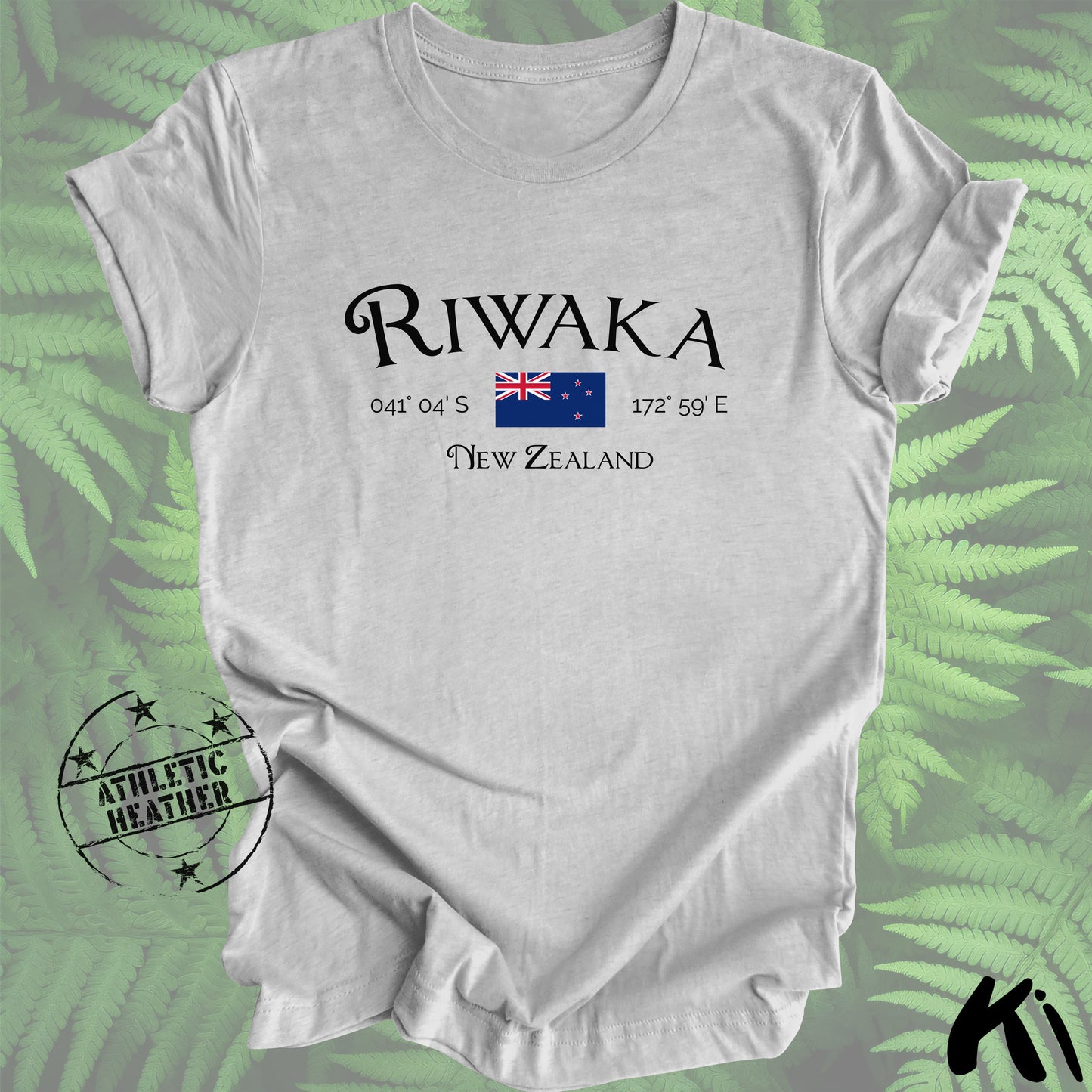 RIWAKA New Zealand Co-ordinates Shirt