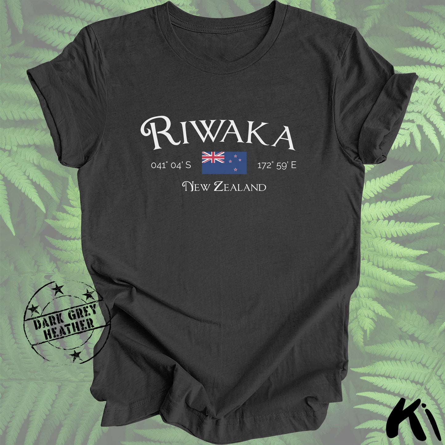 RIWAKA New Zealand Co-ordinates Shirt