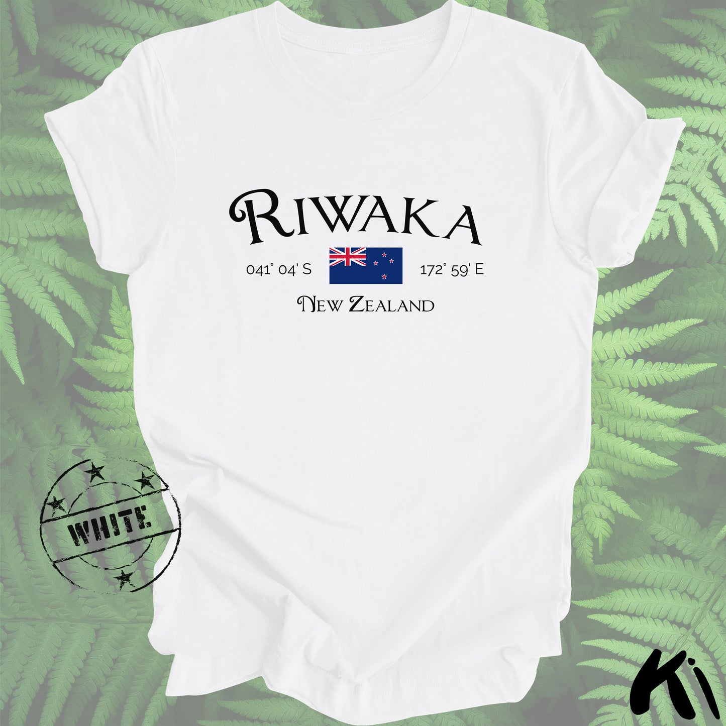 RIWAKA New Zealand Co-ordinates Shirt