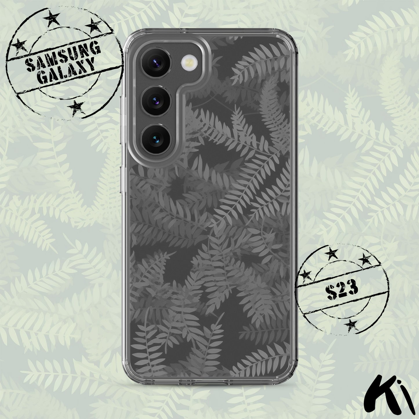 FERN LEAVES Clear Case for Samsung® S Series Phones