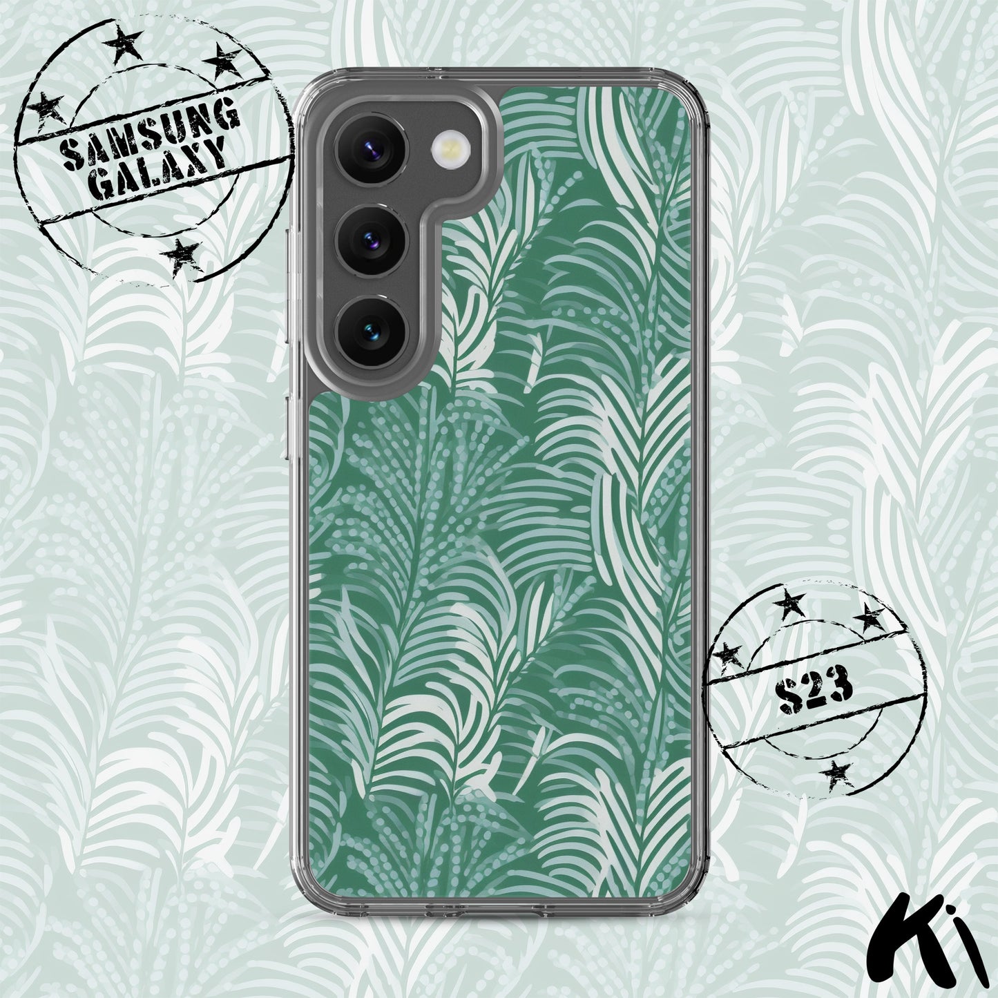FERN LEAVES Clear Case for Samsung® S Series Phones