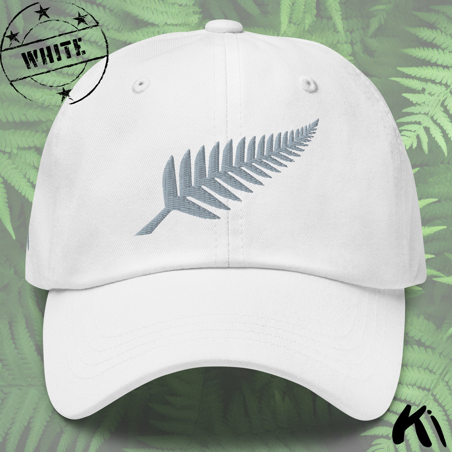 SILVER FERN Embroidered Cap