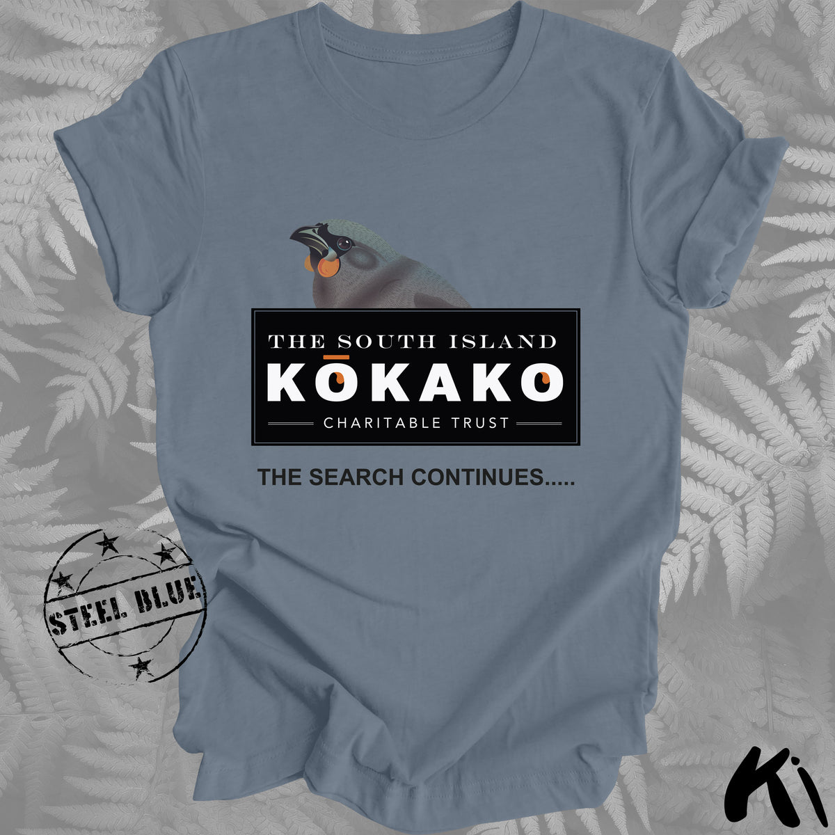 SOUTH ISLAND KŌKAKO Charitable Trust LIGHTWEIGHT Shirt - Dark Colours