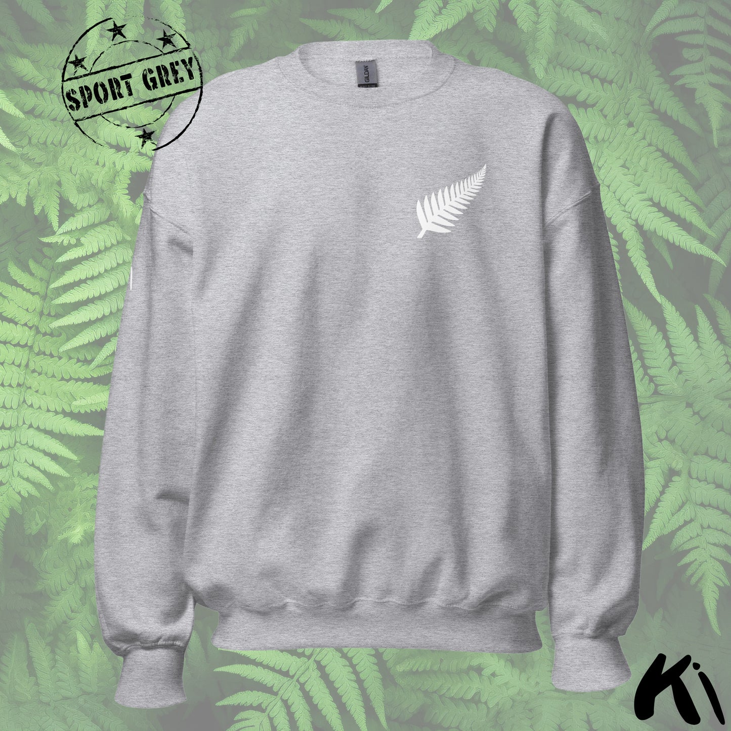 New Zealand SILVER FERN Minimalist Sweatshirt