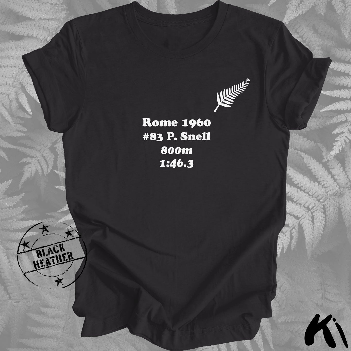 Sir PETER SNELL Rome 1960 NZ Legends Shirt