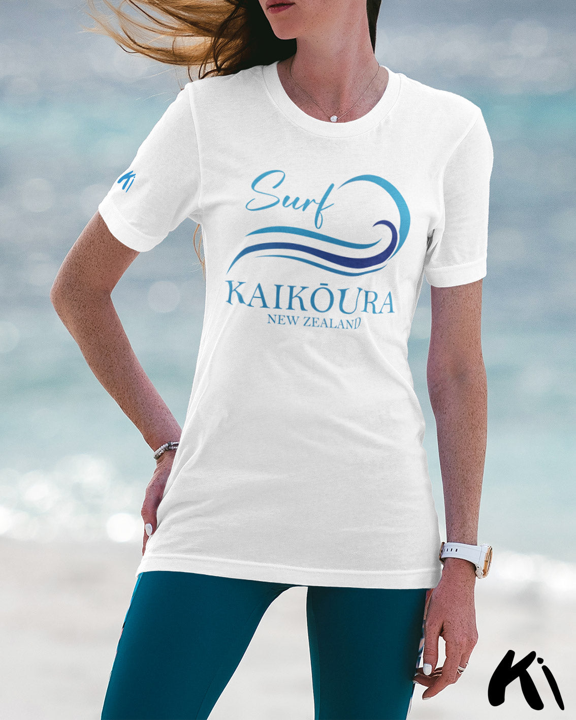 KAIKOURA New Zealand Surfing Wave Shirt