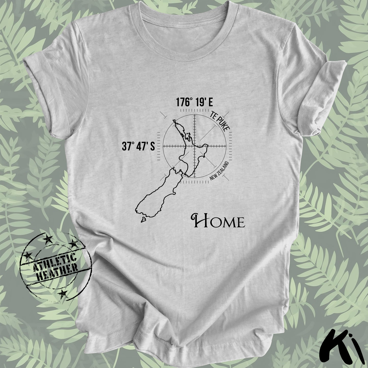 TE PUKE New Zealand Home Co-ords Shirt