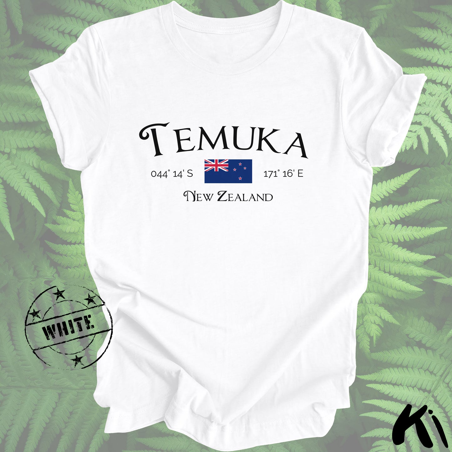 TEMUKA New Zealand Flag & Co-ords Shirt