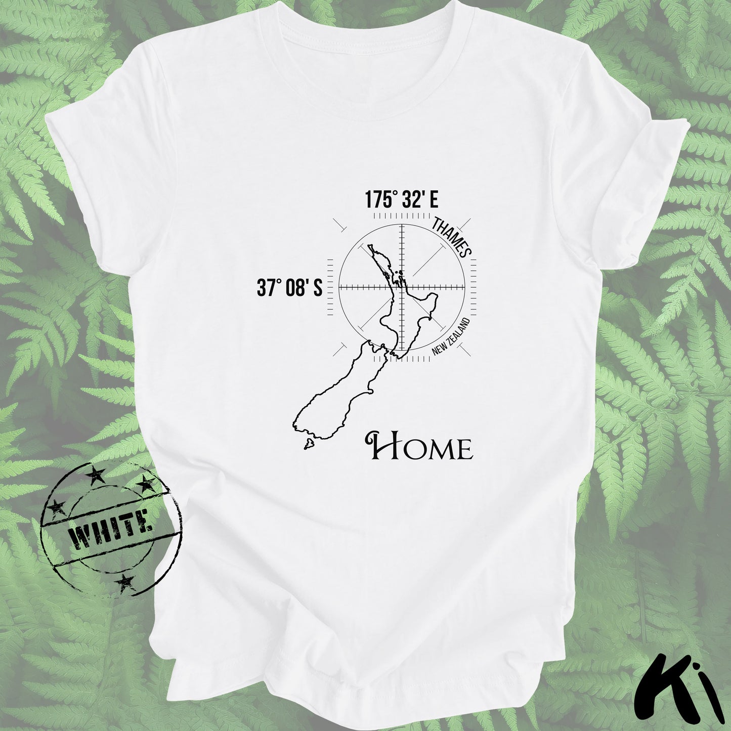 THAMES New Zealand Home Co-ords Unisex Shirt