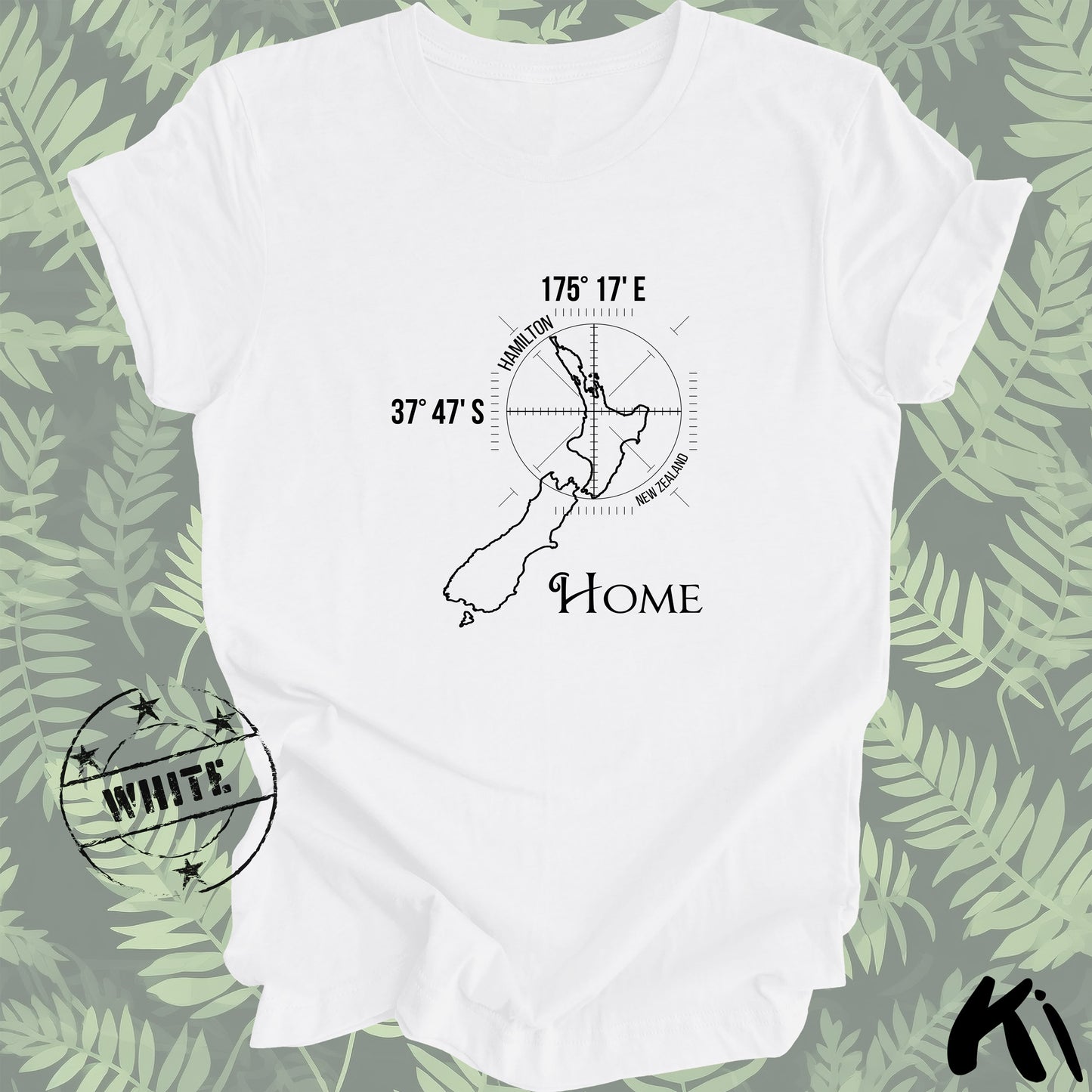 HAMILTON New Zealand Home Co-ordinates Shirt