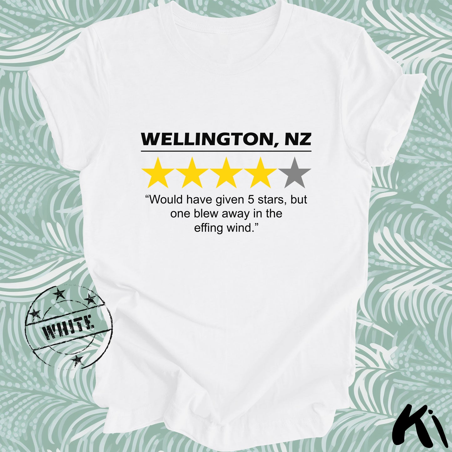 WELLINGTON New Zealand Star Review Shirt