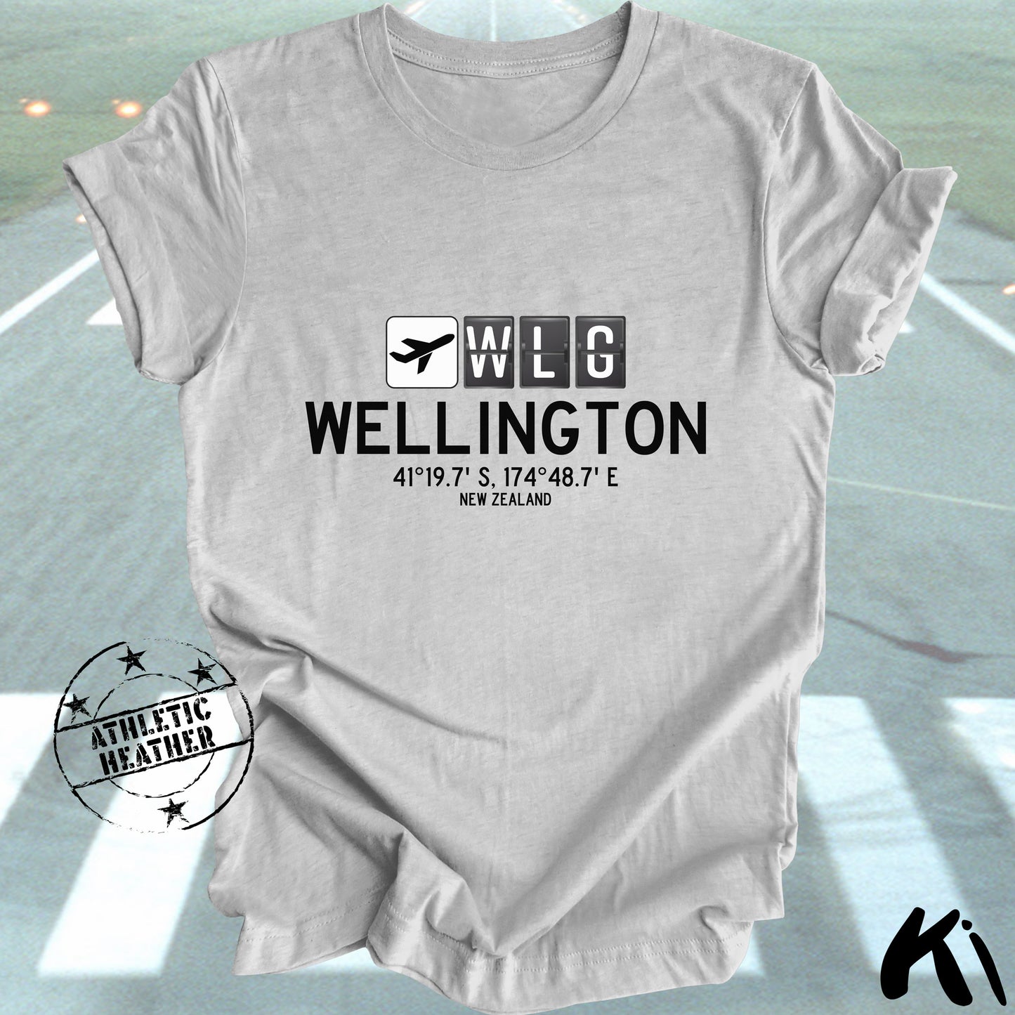 WELLINGTON Airport Code Shirt