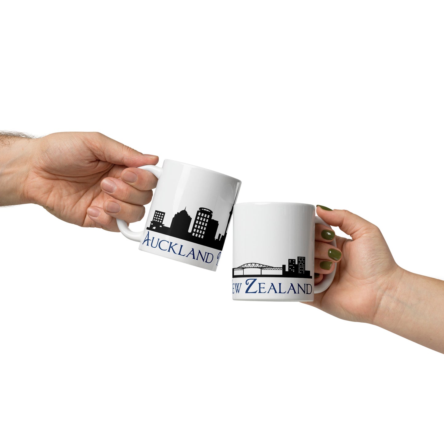 AUCKLAND New Zealand Skyline Coffee Mug
