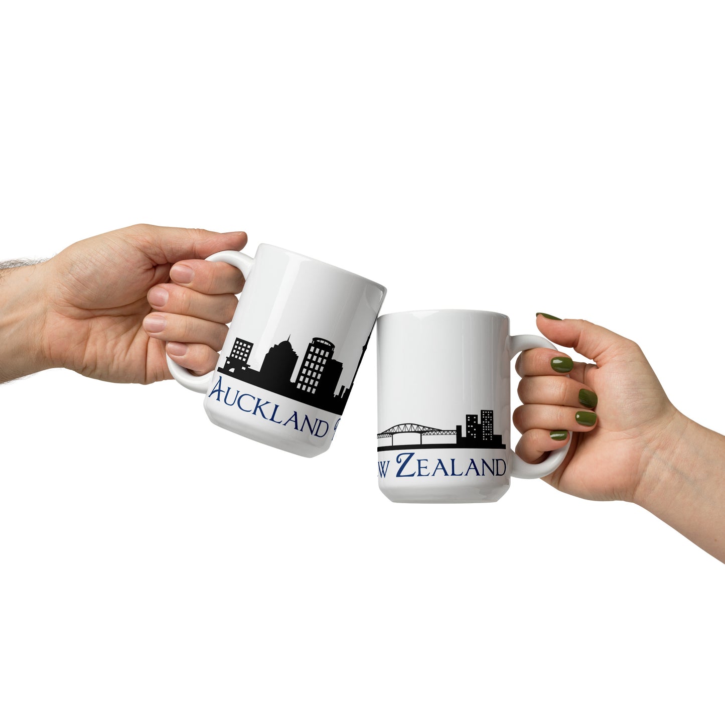 AUCKLAND New Zealand Skyline Coffee Mug
