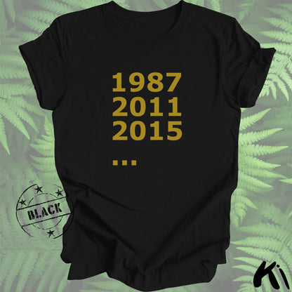 New Zealand WORLD CUP WINNERS Rugby T Shirt