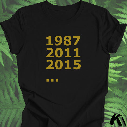 New Zealand WORLD CUP WINNERS Rugby T Shirt