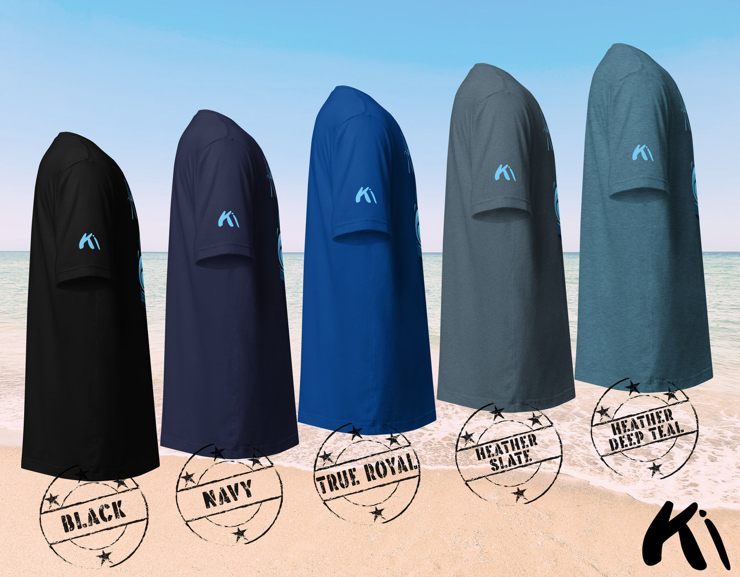 ABEL TASMAN National Park Dolphin Shirt (Dark Colours)