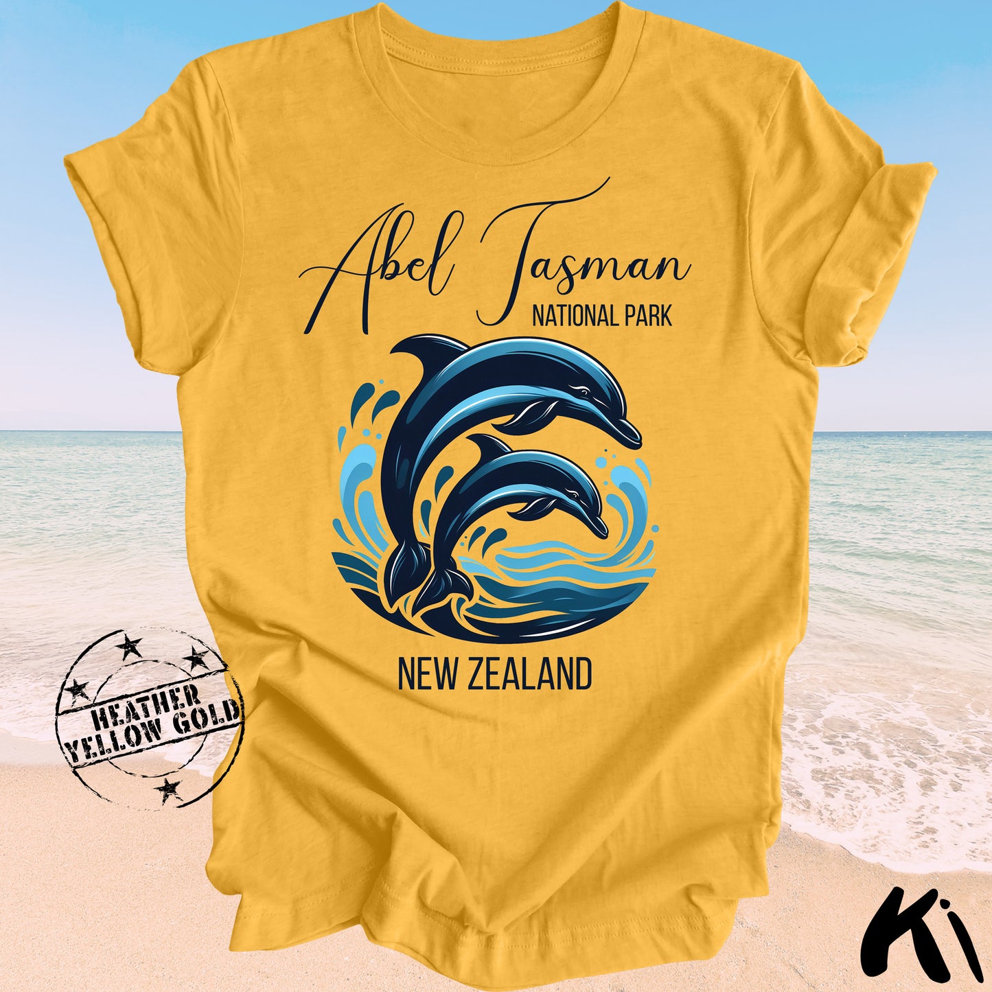 ABEL TASMAN National Park Dolphin Shirt (Light Colours)