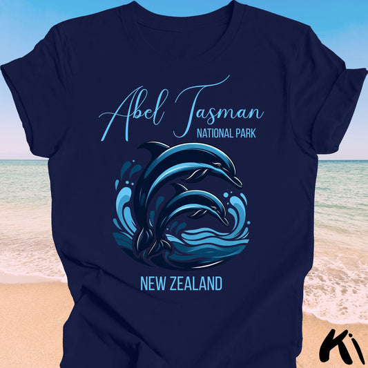 ABEL TASMAN National Park Dolphin Shirt (Dark Colours)