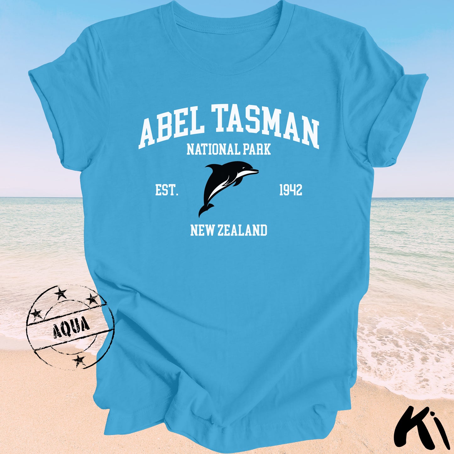 ABEL TASMAN National Park Dolphin Shirt
