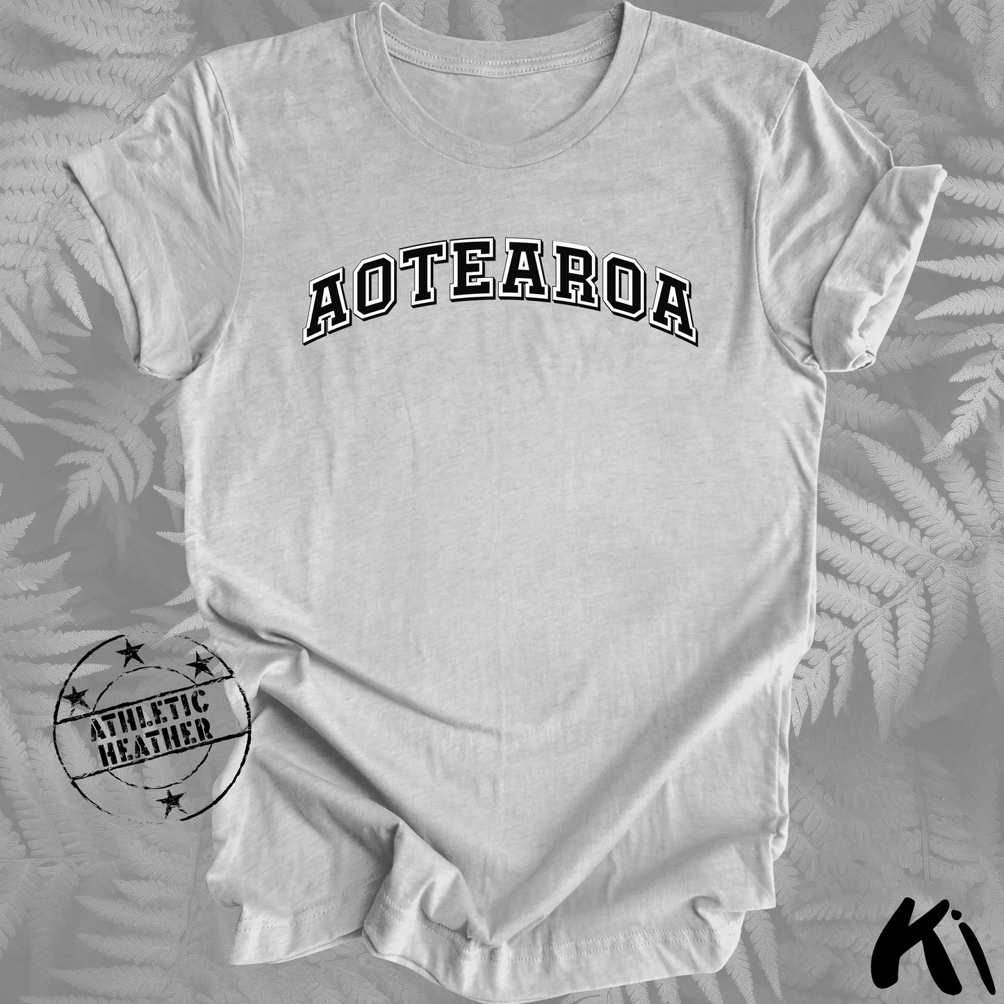 AOTEAROA Arched Text Shirt