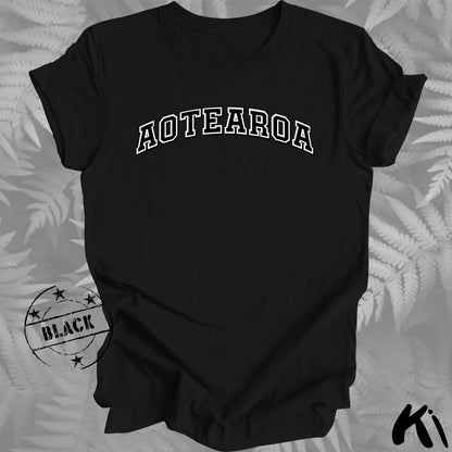 AOTEAROA Arched Text Shirt