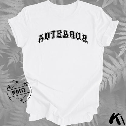 AOTEAROA Arched Text Shirt
