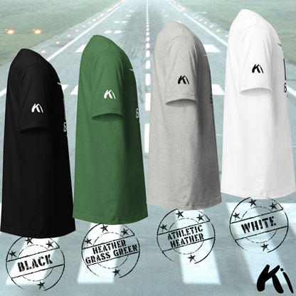 ASHBURTON Aerodrome Airport Code Lightweight Unisex Shirt