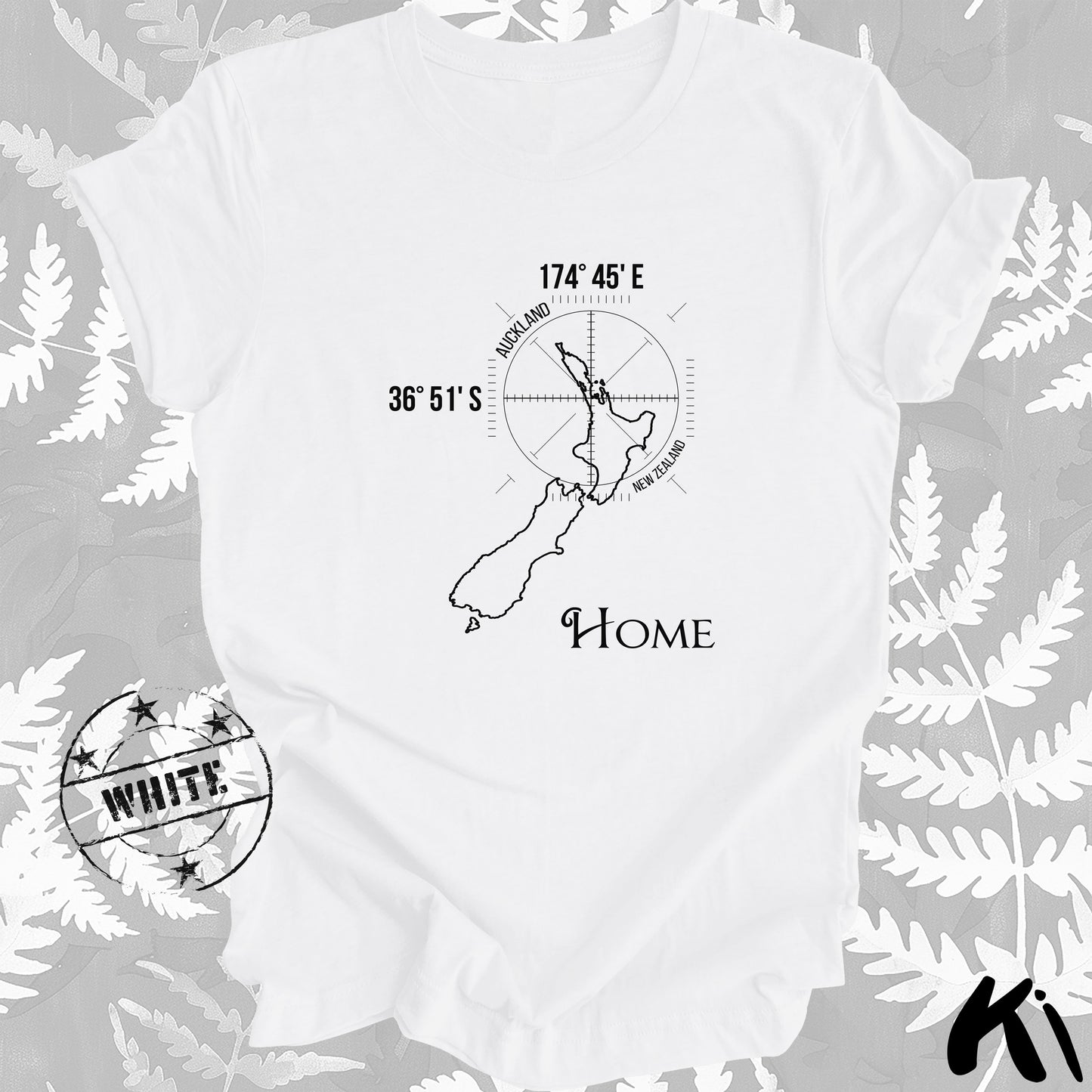 AUCKLAND New Zealand Home Co-ordinates Shirt