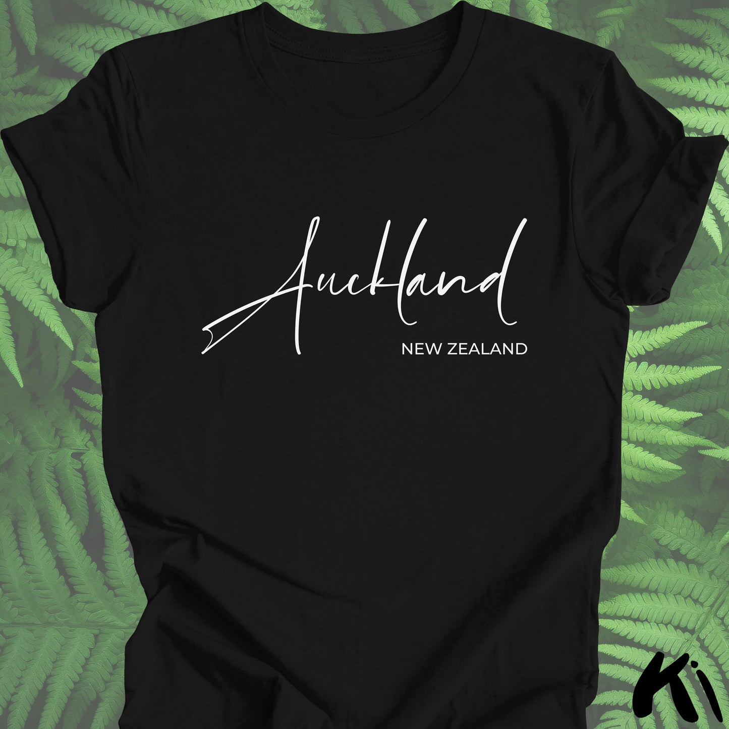 AUCKLAND New Zealand Script Shirt