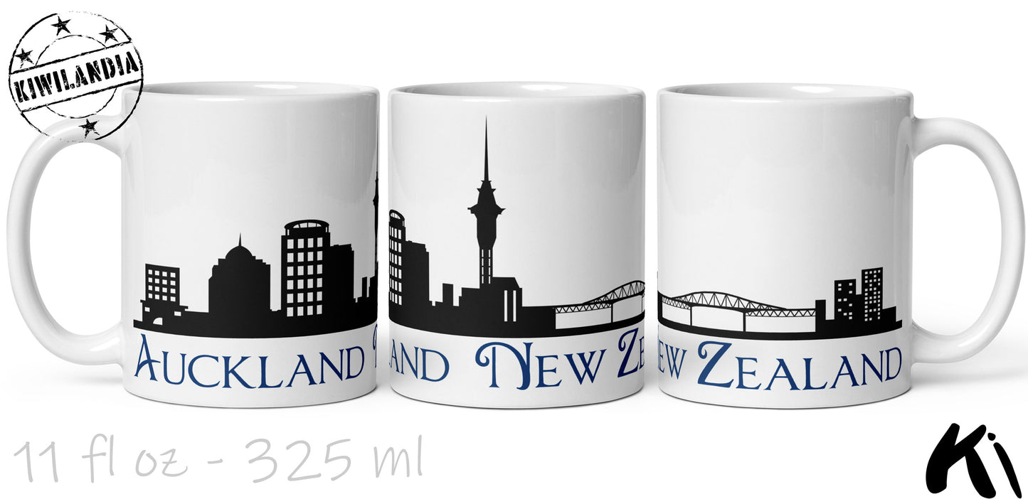 AUCKLAND New Zealand Skyline Coffee Mug