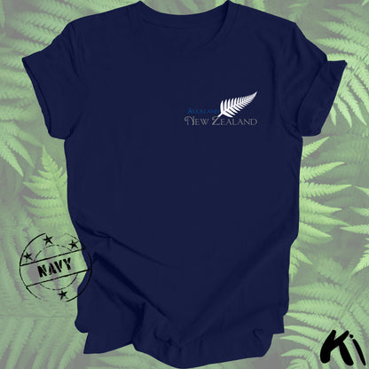 AUCKLAND New Zealand SILVER FERN Minimalist Shirt
